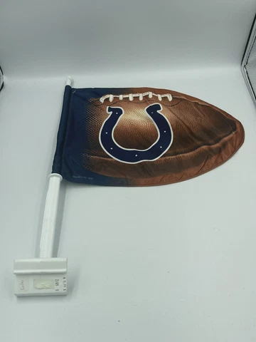 NFL Indianapolis Colts Car Flag New Wincraft Cover