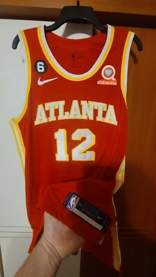 Camiseta autêntica DeAndre Hunter 2022-23 Atlanta Hawks edição ícone 52 +2 - Imagem 1 de 4