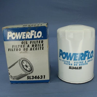 Filtro de aceite giratorio PowerFlo SL34631 para motor de coche repuesto Foto 1 de 4
