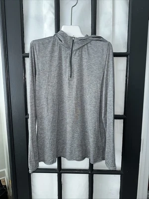 Sudadera con capucha gris con cremallera Horny Toad para mujer nueva sin etiquetas talla grande Foto 1 de 4