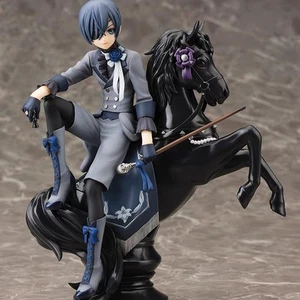 Anime Negro Mayordomo Ciel Colmena Fantasma Caballo Ajedrez PVC Modelo Figura Juguete Regalo - Imagen 1 de 7