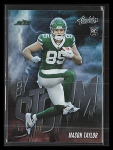 2025 Panini Absolute #10 Mason Taylor By Storm - New York Jets🔥 - Picture 1 of 2
