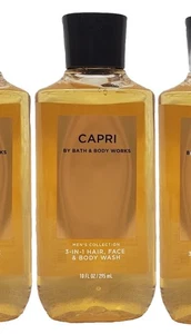 Bath & Body Works Capri für Männer Haare Gesicht Duschgel 10 Oz. - Bild 1 von 3