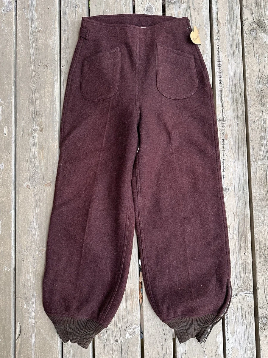 100% Wool Vintage Pants for Women for sale | eBay