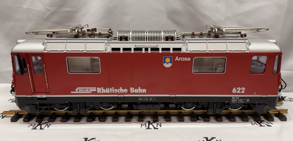LGB 2043 G Scale Rhatische Bahn Electric Locomotive #622 - Image 1 of 4