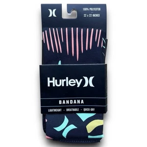 Hurley - Eyes On The Horizon - Bandana - 22 x 22 Inch - Black - Picture 1 of 8