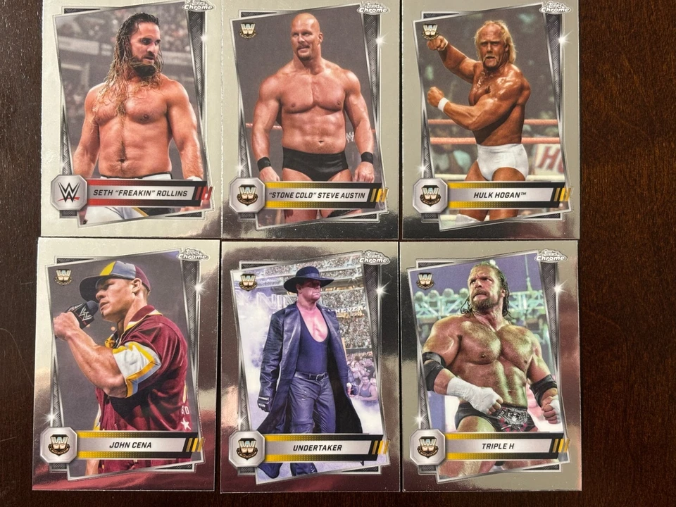 2025 Topps Chrome WWE - Complete Your Set - You Pick - Image 1 of 1