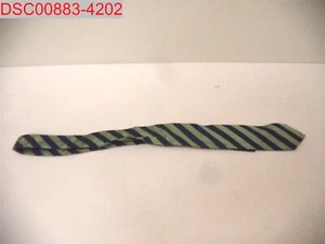 Charles Tyrwhitt Men's Green & Navy Classic Club Stripe Tie, OS TIC0978GNVONE - Picture 1 of 8