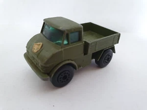 LESNEY MATCHBOX UNIMOG # MB49 MILITARY VERSION SUPERFAST - Picture 1 of 7