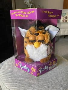 Furby 1998 Bengal Tiger With White-Tested - Picture 1 of 12