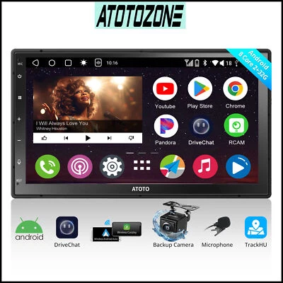 ATOTO A6 PF 7" QLED Full Screen Autoradio 2DIN Android GPS Mit HD Rückfahrkamera - Bild 1 von 4
