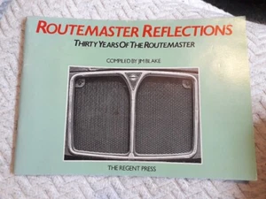 Routemaster Reflections:Thirty Years of the Routemasters by Jim Blake. PAPERBACK - Imagen 1 de 5