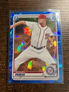 A117,896 - 2020 Bowman Chrome Draft Sapphire #BD176 Mitchell Parker