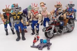 Galoob (1993- 1994) Biker Mice From Mars Action Figures (You Choose) (T12) - Picture 1 of 56