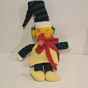 Mr Squiggle Plush Knit Doll Figure Australian TV 64 cm - Foto 1 di 5