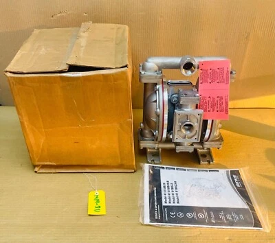 Binks Gemini II Series 41-818823-B Stainless Steel Double Diaphragm pump 1" #New - Image 1 of 4