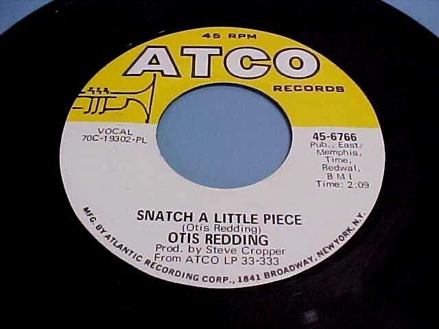 Otis Redding- 1970 FUNK/SOUL -NM  VINYL & EX AUDIO - Snatch A Little Piece - Image 1 of 3
