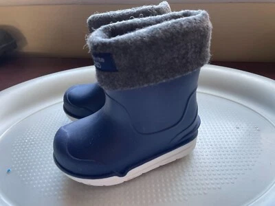 STRIDE RITE 360 BELLAMY SNOW BOOT BOYS TODDLERS SIZE 5 M NAVY EUC - Image 1 of 4