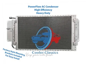 1966-67 Chevy Corvette POWERFLOW Parallel Flow AC condenser OEM 3891735 AC1630PF - Imagen 1 de 2