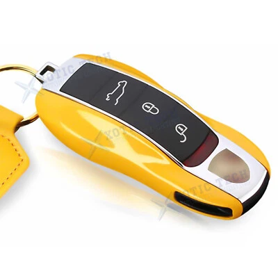 Remote Key Fob Cover Shell Case OE For Porsche Cayenne 2010-18 Macan 2014-21 - Image 1 of 4