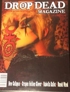 DROP DEAD MAGAZINE 4 AIDS Wolf Crispin Glover Rubella Ballet Twisted Nerve Synth - Picture 1 of 20