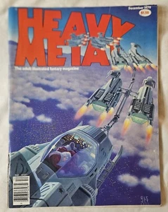 Heavy Metal Magazine December 1979 Cohen Moebius Corben Caza - Picture 1 of 2
