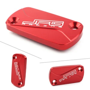 For Honda CRF250 CRF450 CRF150R CR125/250R Red Front Brake Fluid Reservoir Cover - Picture 1 of 9