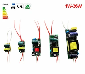 Driver LED 8-12W 36W Trasformatore interruttore di 220V 12V 24V 5V alimentazione - Foto 1 di 12