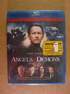 ANGELS & DEMONS - Tom Hanks (2 Blu-ray Extended Ed. Set) New, Factory Sealed - Imagen 1 de 3