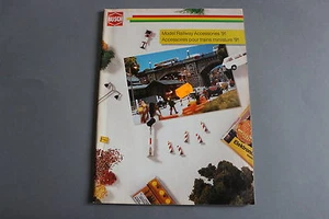 W991 BUSCH Train catalogue Ho N Z I 1991 80 p 30,3*22,4 F ANG decor diorama - Picture 1 of 7