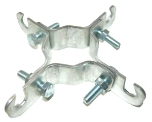 4 Way Guy Ring Spider Mast Collar Wire Rope Galvanised - Picture 1 of 4