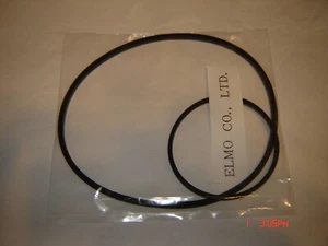 Super 8,ELMO ST-600 M-O Square Projector Belts,2 Belt Kit/Set,Elmo ST600 Belt's - Picture 1 of 1