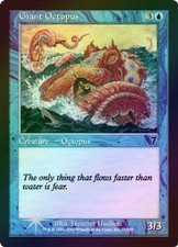 Giant Octopus - Foil New MTG Seventh 7th Edition Magic 2B3