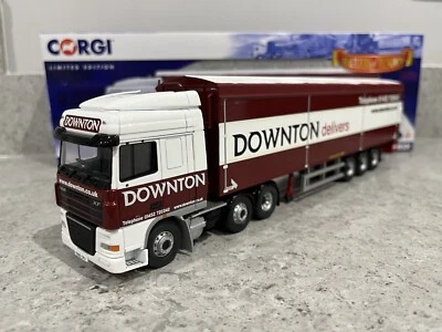 Corgi - DAF XF w/Moving Floor Trailer - Downton - CC14116 - 1:50 - Mint/New - Image 1 of 4