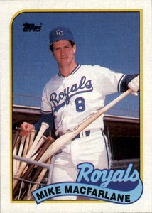 1989 Topps MLB Mike Macfarlane #479