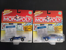 Indy Race Car & Pontiac Grand Prix Johnny Lightning Monopoly 2 Car Set 1:43