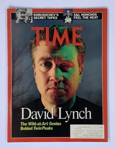 David Lynch Twin Peaks Time Magazine October 1, 1990 Cover Vintage - Picture 1 of 10