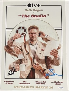 Seth Rogen And Evan Goldberg Signed Autographed The Studio 12x18 Photo/Poster - Bild 1 von 1