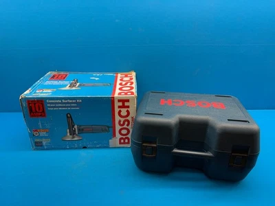 Amoladora angular para superficies de hormigón Bosch 1773AK 5" con estuche de transporte / 3 cepillos Foto 1 de 4