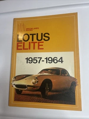LOTUS ELITE MK1 КУПЕ (1957 - 1964) ПЕРИОД ДОРОЖНЫЕ ИСПЫТАНИЯ КНИГА - Изображение 1 из 3