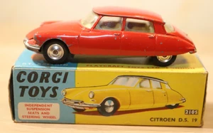 Corgi Toys 210S Citroen DS 19 Rot, in Box - Bild 1 von 10