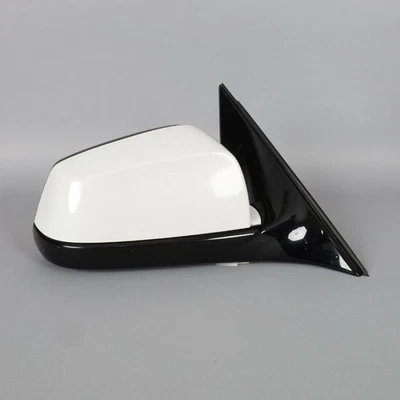 2011-2012 BMW 535i 550i Door MIrror Right W/Surround View OEM Used - Image 1 of 4