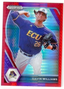 2021 Panini Prizm GAVIN WILLIAMS Hyper Red & Purple ROOKIE! #PDP23 - Bild 1 von 1