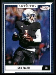 2024 SAGE Artistry #9 Cameron Ward Miami Hurricanes - Picture 1 of 2