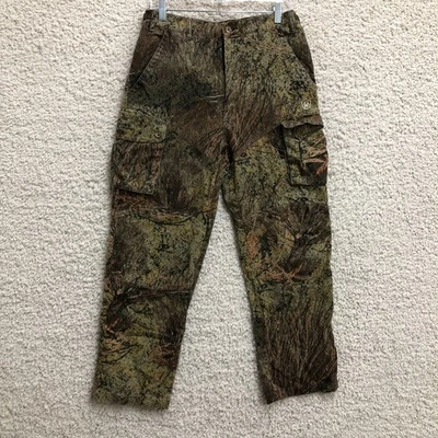 Game Winner Pants Medium Mens Green Cargo Mossy Oak Straight Hunting Outdoors M - Image 1 of 4