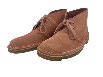 Botas Clarks Originals Mujer Gamuza Desierto Talla 6 Rosa Rosa Foto 1 de 4