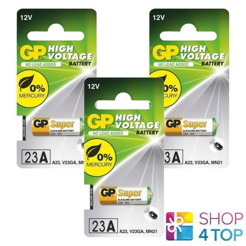 Batería Alcalina Super 3 Gp 23A A23 Mn21 V23Ga 12V 1Bl China NUEVA - Imagen 1 de 1