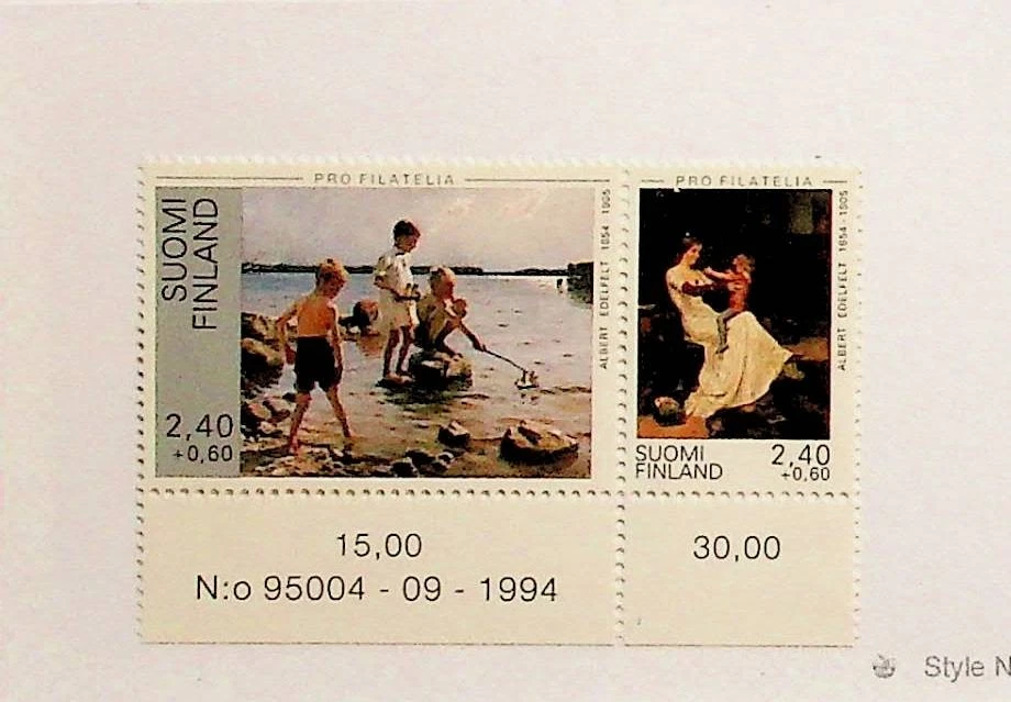 FINLANDIA SC B252-3 EDICIÓN NH DE 1995 - ARTE - (FMJ25) Foto 1 de 1