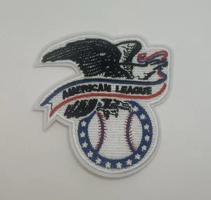 American League Patch Old School MLB 3.75” X 3.75” Iron On - Picture 1 of 2