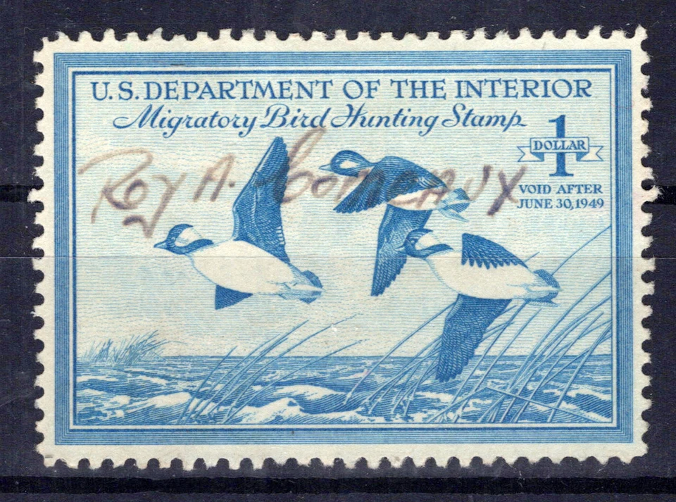 US RW15 Used VF $1 Buffleheads in Flight Duck Revenue Zayix Stamps 0325S0107 - Image 1 of 1
